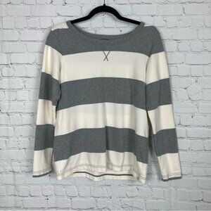 Eddie Bauer Striped Pullover Sweater